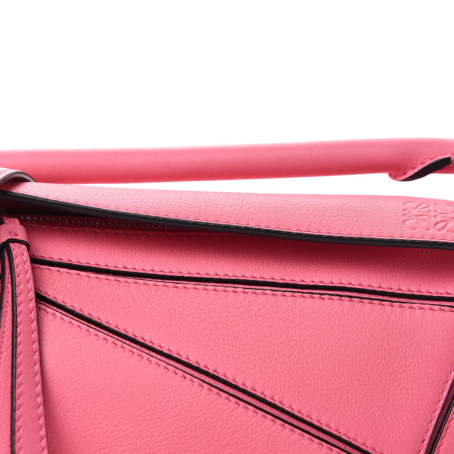 Loewe Calfskin Mini Puzzle Bag Wild Rose 10 of 10