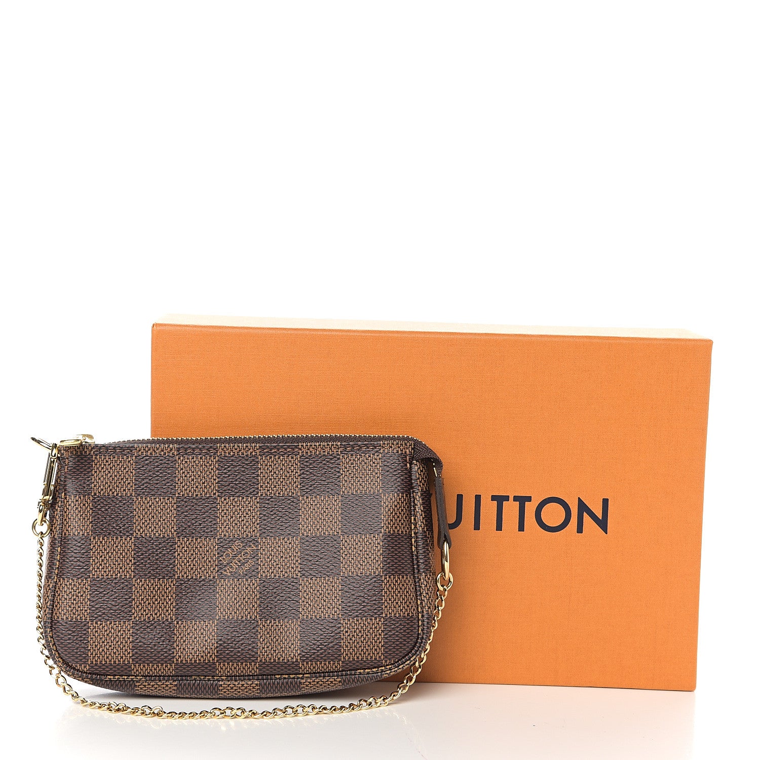Louis Vuitton Damier Ebene Mini Pochette Accessories 6 of 6