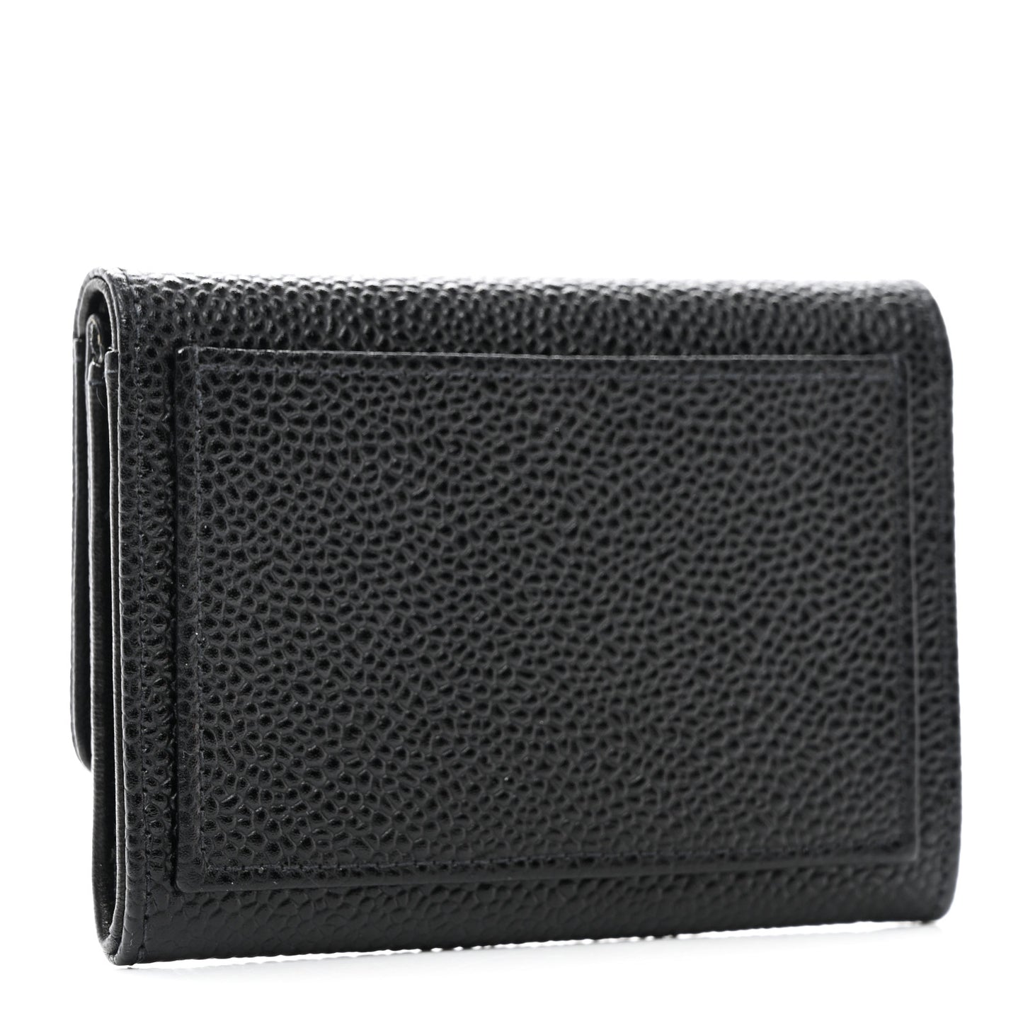 Caviar Timeless CC Flap Card Holder Black