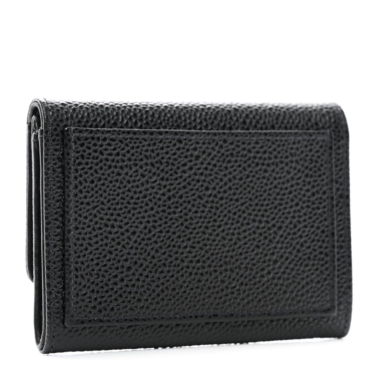 Chanel Caviar Timeless CC Flap Card Holder Black 3 of 8