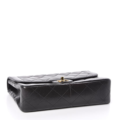 Chanel Lambskin Quilted Medium Single Flap Black 4 of 15