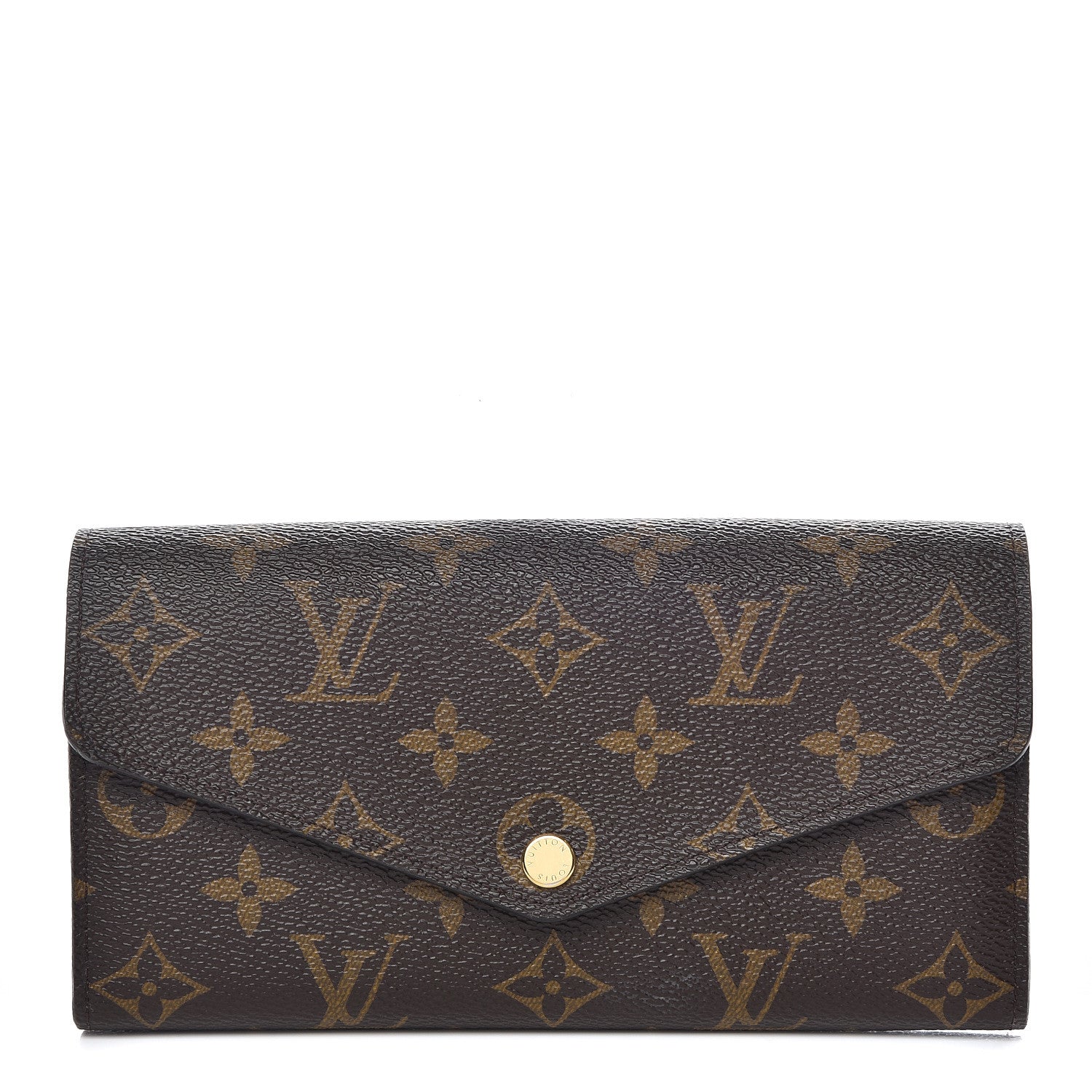 Louis Vuitton Monogram Sarah Wallet NM Coquelicot 1 of 7