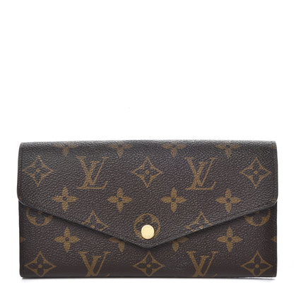 Louis Vuitton Monogram Sarah Wallet NM Coquelicot 1 of 7