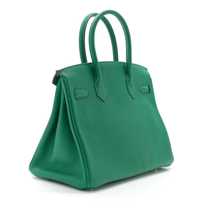 Hermes Togo Verso Birkin 30 Vert Vertigo Vert Fonce 3 of 10