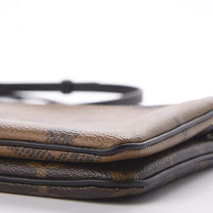 Louis Vuitton Reverse Monogram Giant Double Zip Pochette 7 of 12