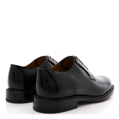 Christian Dior Calfskin Mens Derby Shoes 42.5 Black 5 of 11