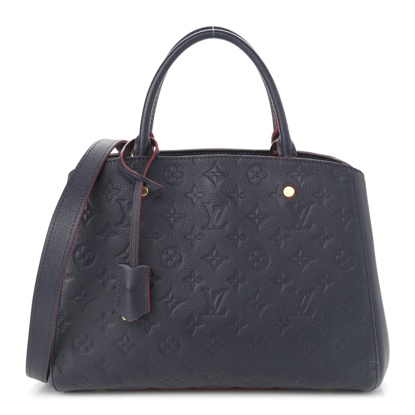 Empreinte Montaigne MM Marine Rouge