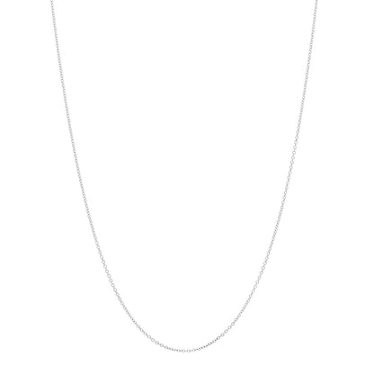 Tiffany Platinum Chain Necklace 18" 1 of 4