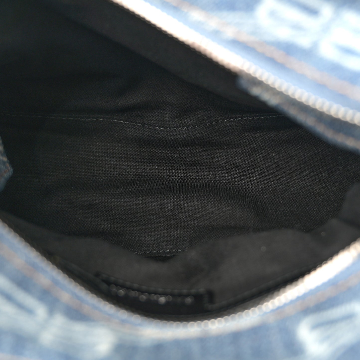 Denim BB Monogram Neo Cagole Handbag XS Blue