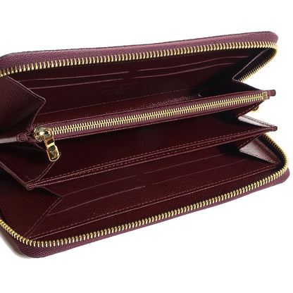 Louis Vuitton Damier Paillettes Zippy Wallet Red 5 of 8