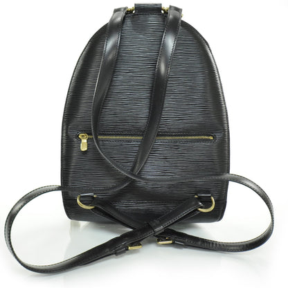 Louis Vuitton Epi Mabillon Backpack Black 4 of 7