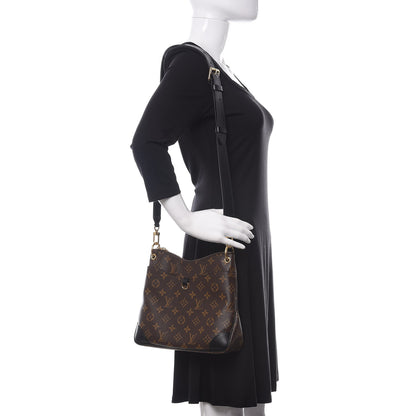Louis Vuitton Monogram Odeon PM Black 2 of 10