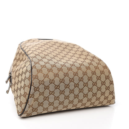 Gucci Monogram Travel Backpack Dark Brown 3 of 9