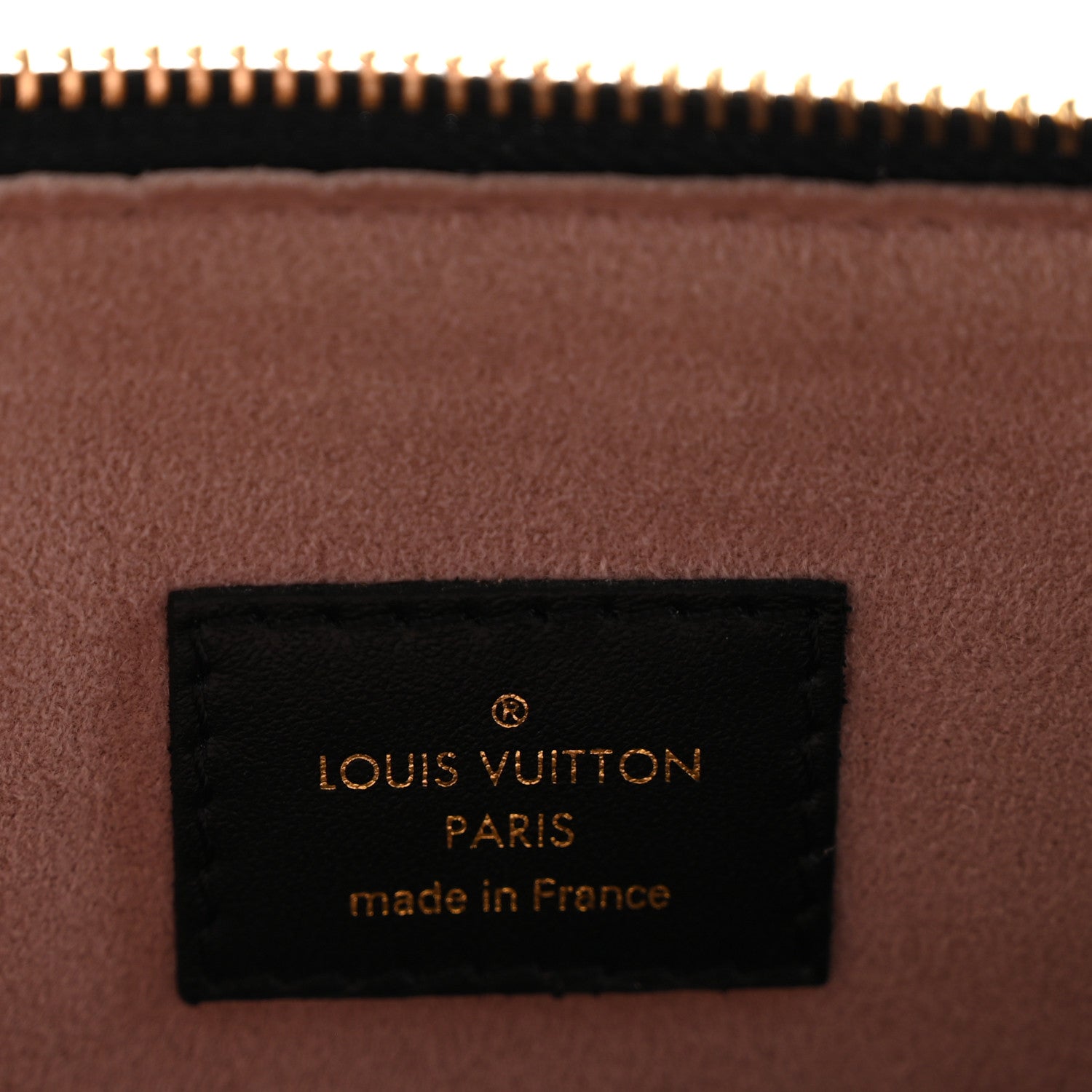 Louis Vuitton Lambskin Embossed Monogram Coussin PM Black 6 of 10