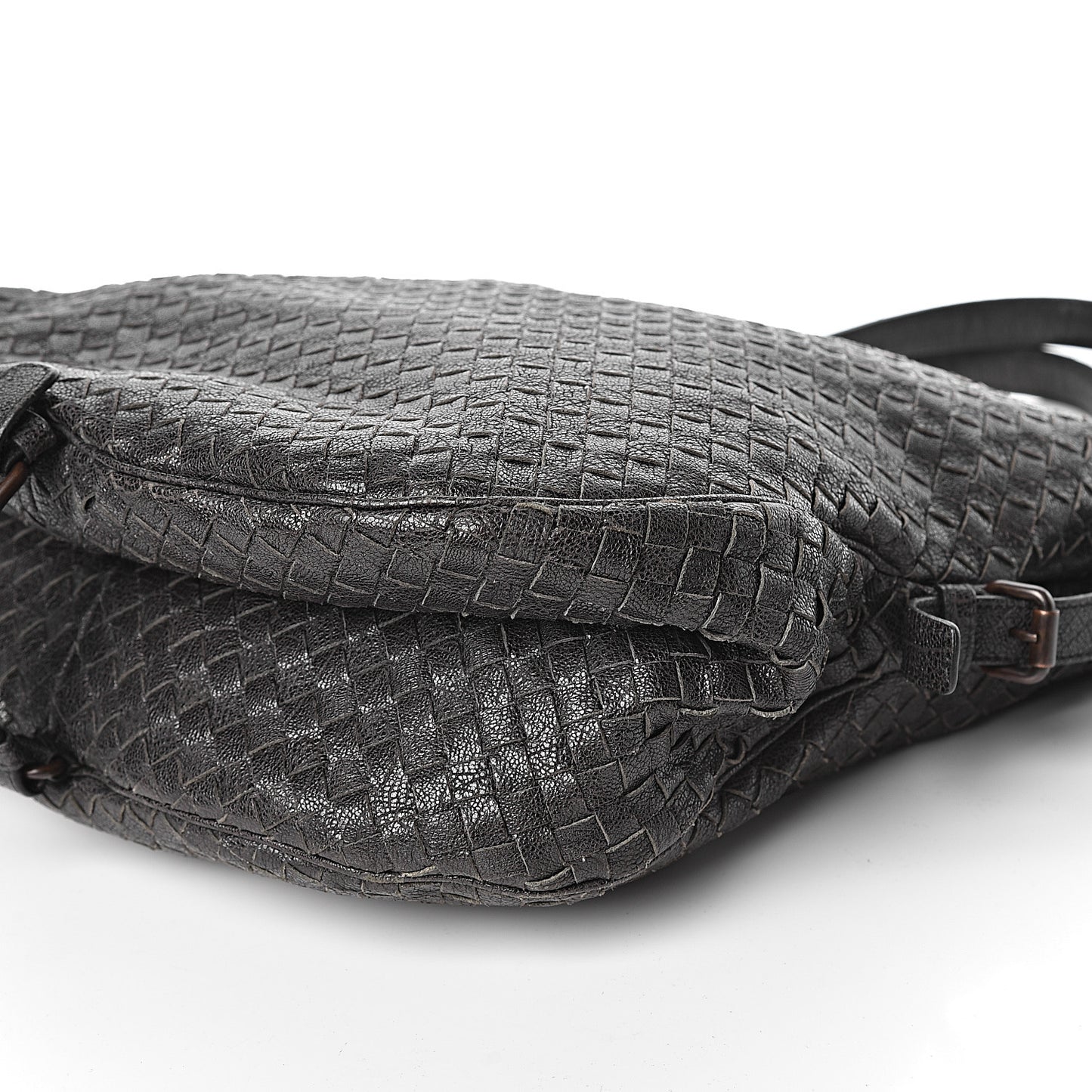 Goatskin Intrecciato Belly 76 Bag Matita