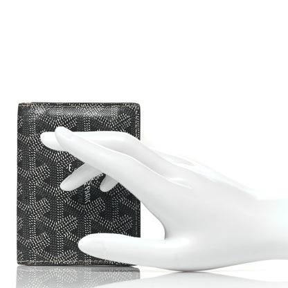 Goyard Goyardine Saint Marc Folding Card Case Grey 2 of 8