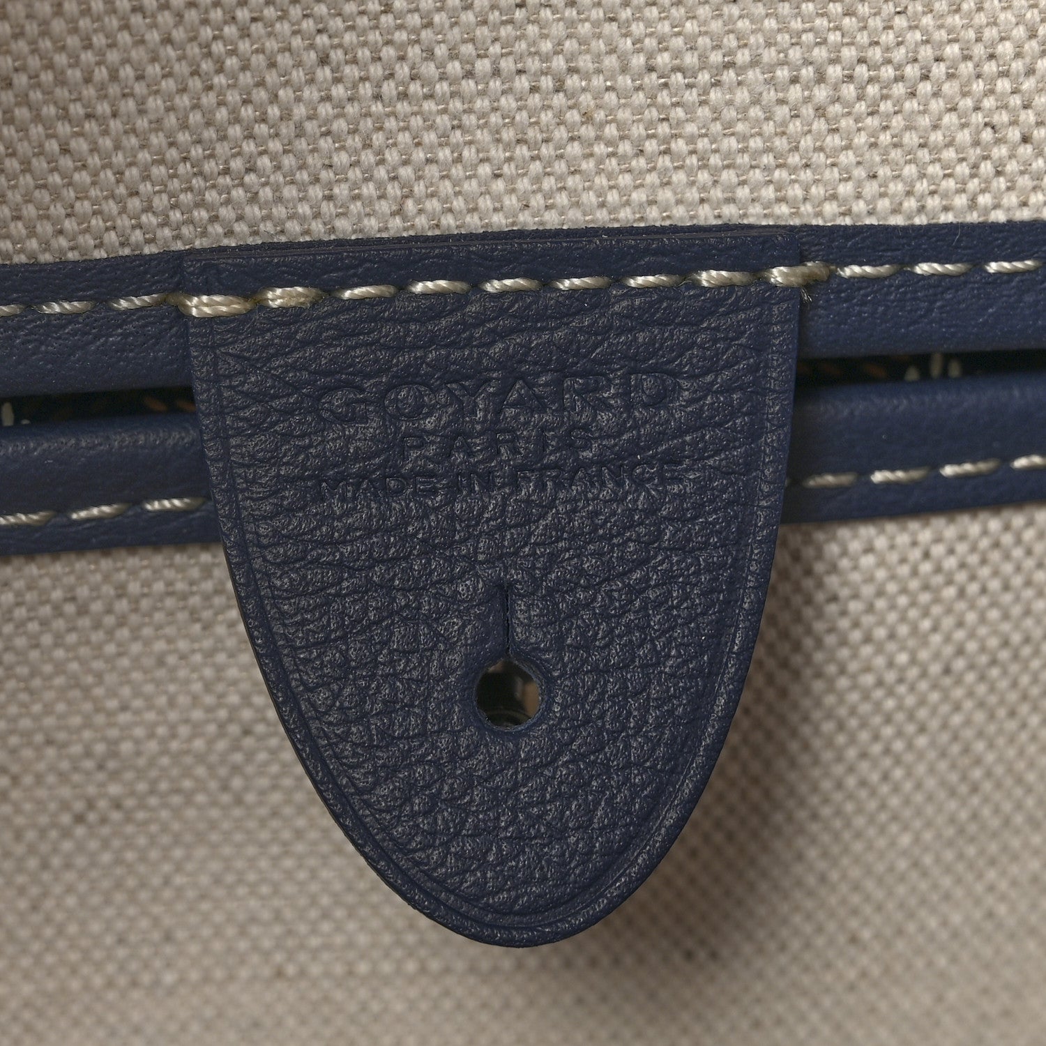 Goyard Goyardine Artois PM Navy 6 of 10