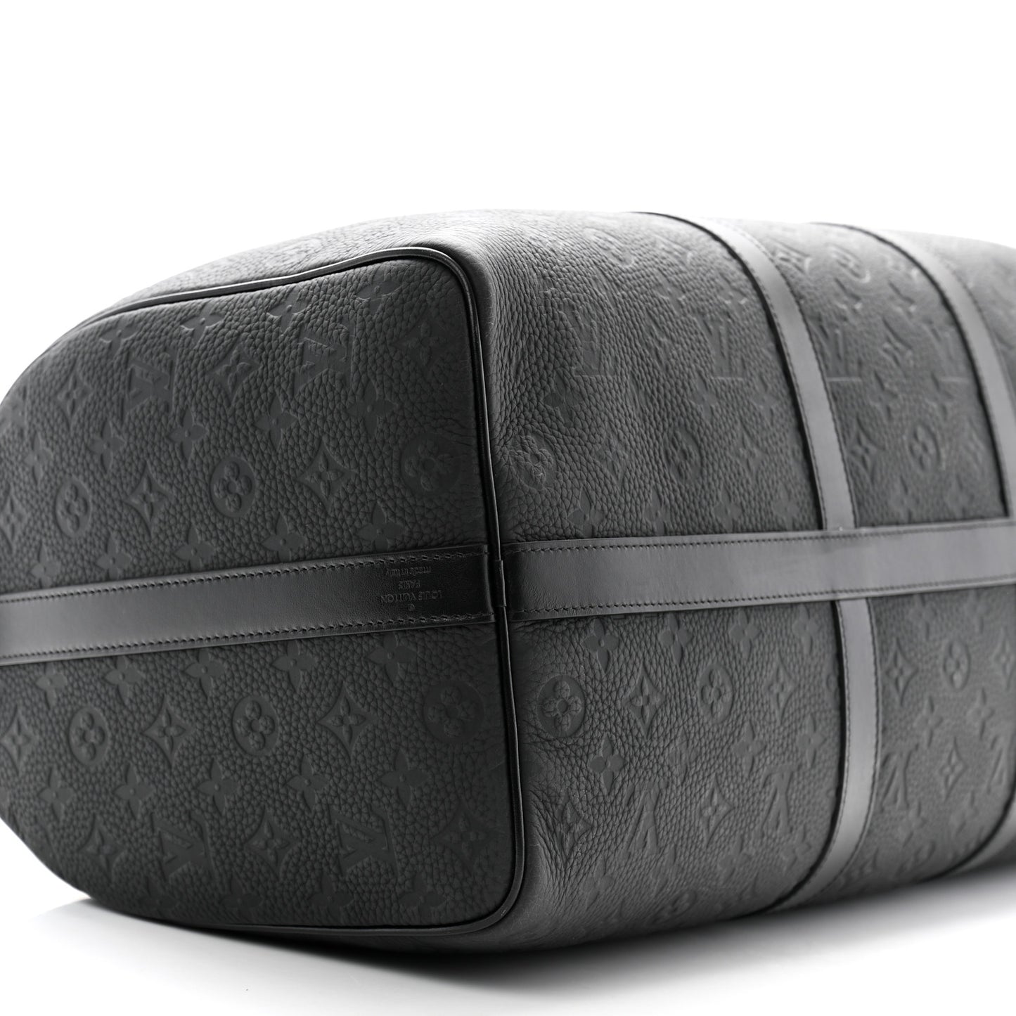 Taurillon Monogram Keepall Bandouliere 50 Black