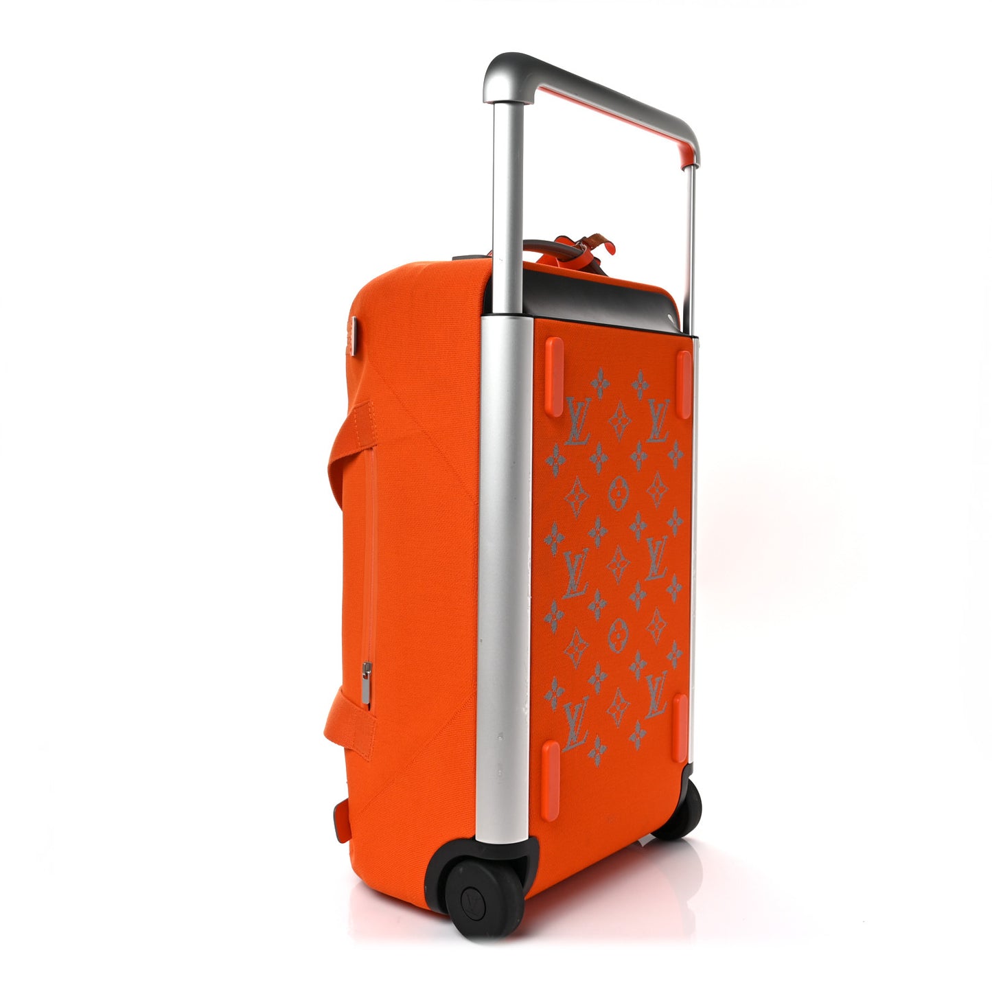 Knit Monogram Horizon Soft Duffle 55 Orange