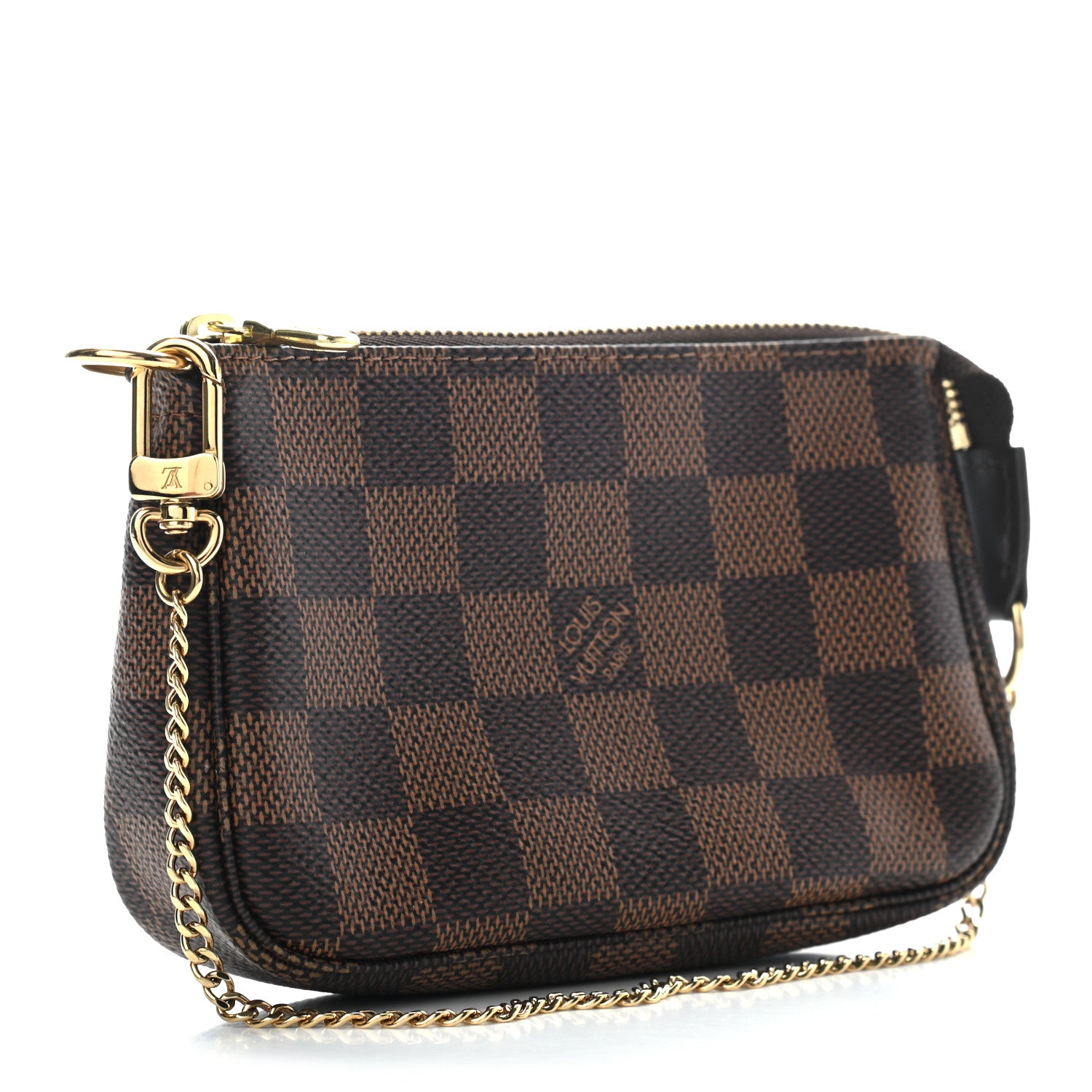 Louis Vuitton Damier Ebene Mini Pochette Accessories 3 of 7
