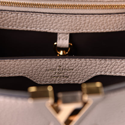 Louis Vuitton Taurillon Capucines BB Galet 6 of 7