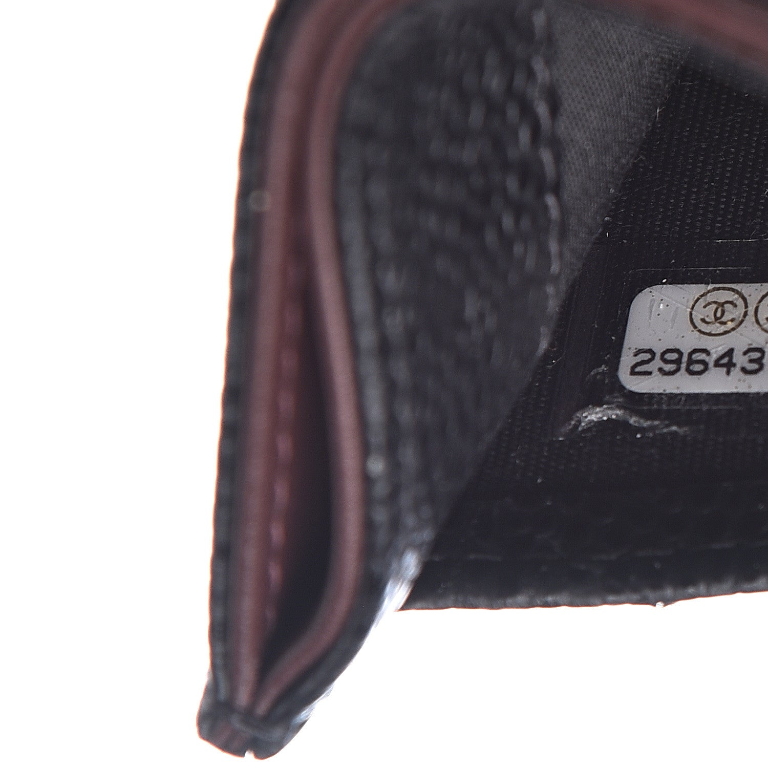 Chanel Caviar Quilted Card Holder Black 7 of 8