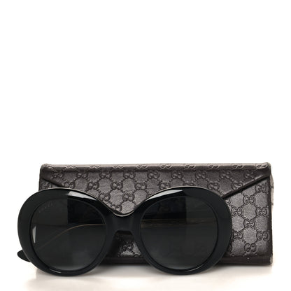Gucci Acetate Round GG Sunglasses GG3815S Black 6 of 6