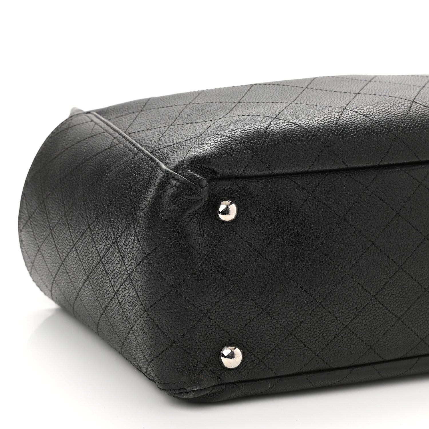 Chanel Grained Calfskin CC Pocket Tote Black 8 of 10