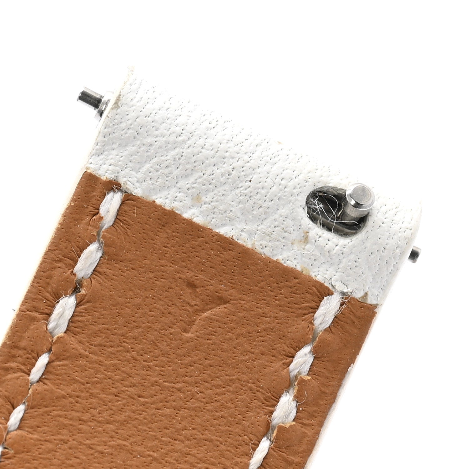Hermes Epsom Heure H Hour Watch PM Double Tour Strap White 4 of 6