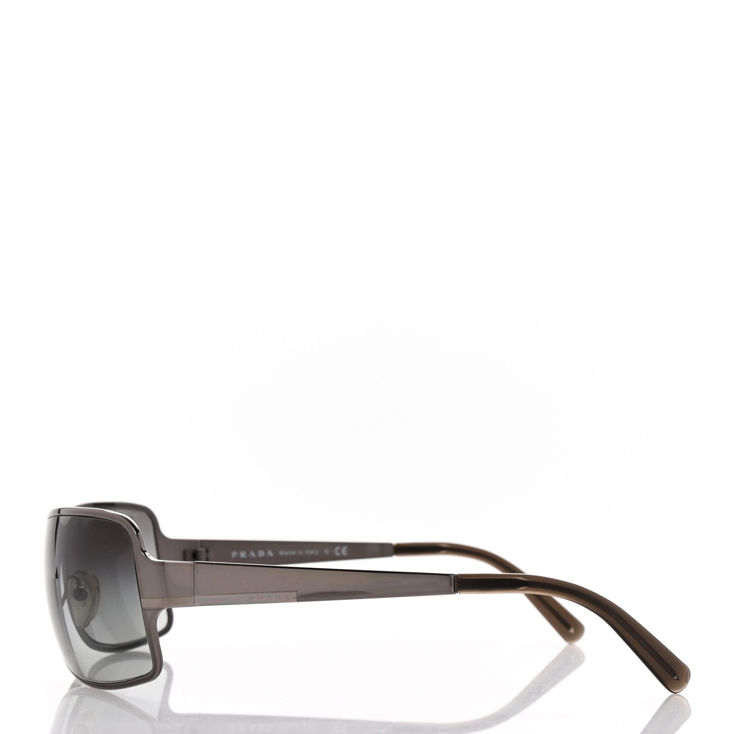 Prada Metal Sunglasses SPR 60F Grey 3 of 7