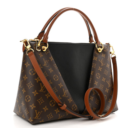 Louis Vuitton Monogram V Tote MM Black 3 of 11