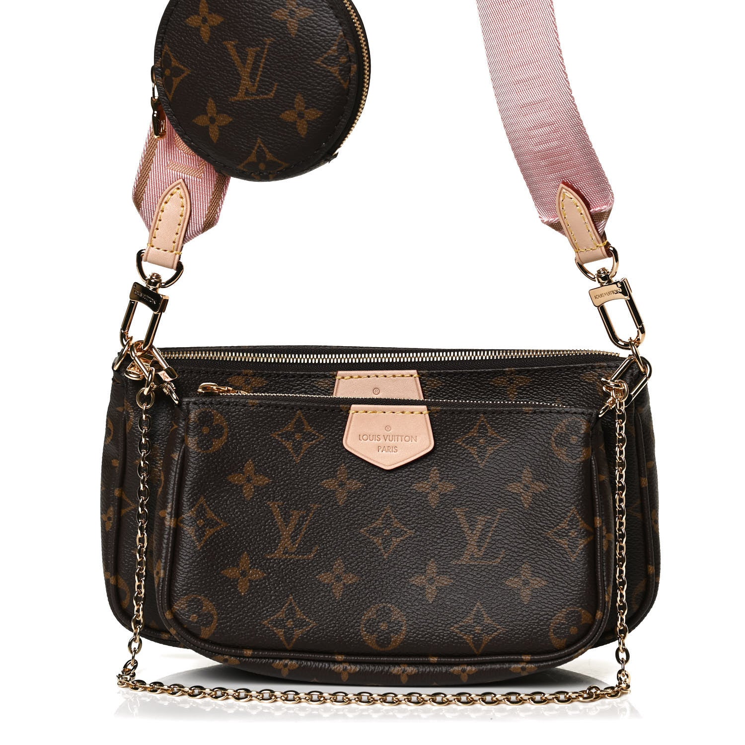 Louis Vuitton Monogram Multi Pochette Accessories Rose Clair 9 of 14