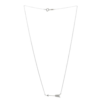 Tiffany Sterling Silver Paloma's Graffiti Arrow Pendant Necklace 3 of 4