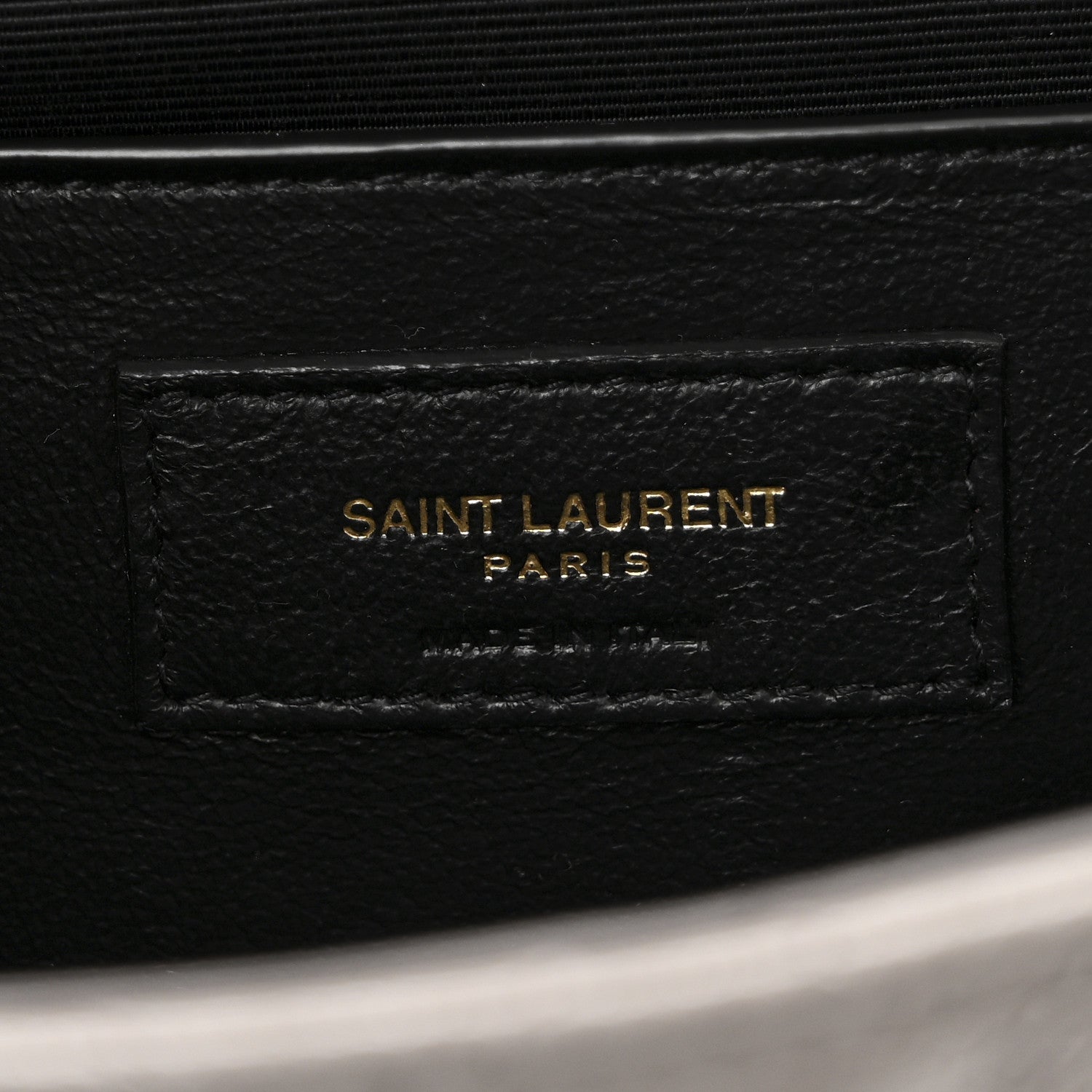 Saint Laurent Grain De Poudre Textured Mixed Matelasse Medium Triquilt Monogram Satchel Fog 6 of 9