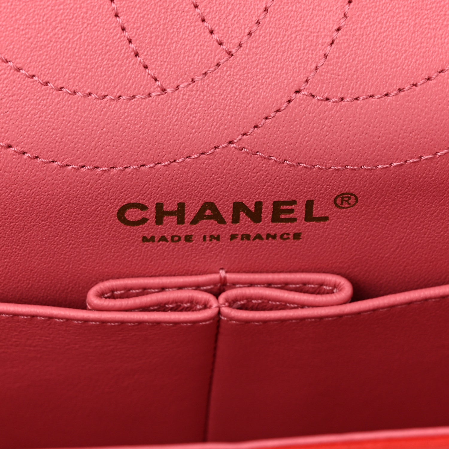 Chanel Sheepskin Chevron Quilted 2.55 Reissue 226 Flap Red 6 of 10