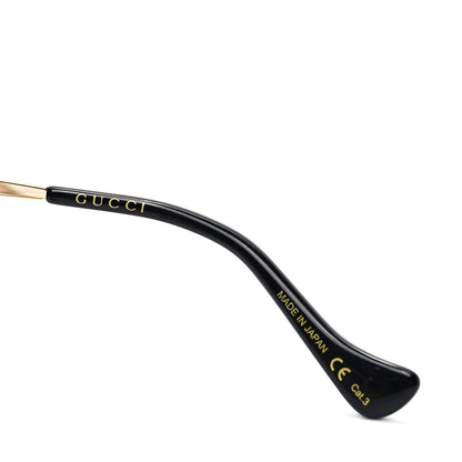 Gucci Metal Round Chain Sunglasses GG1089SA Gold 5 of 6