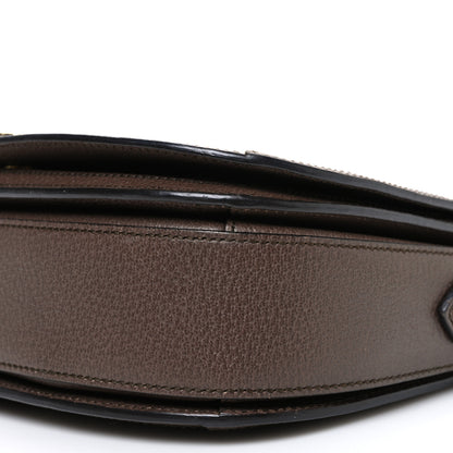 Gucci GG Supreme Monogram Web Small Ophidia Flap Messenger Bag Brown 10 of 10
