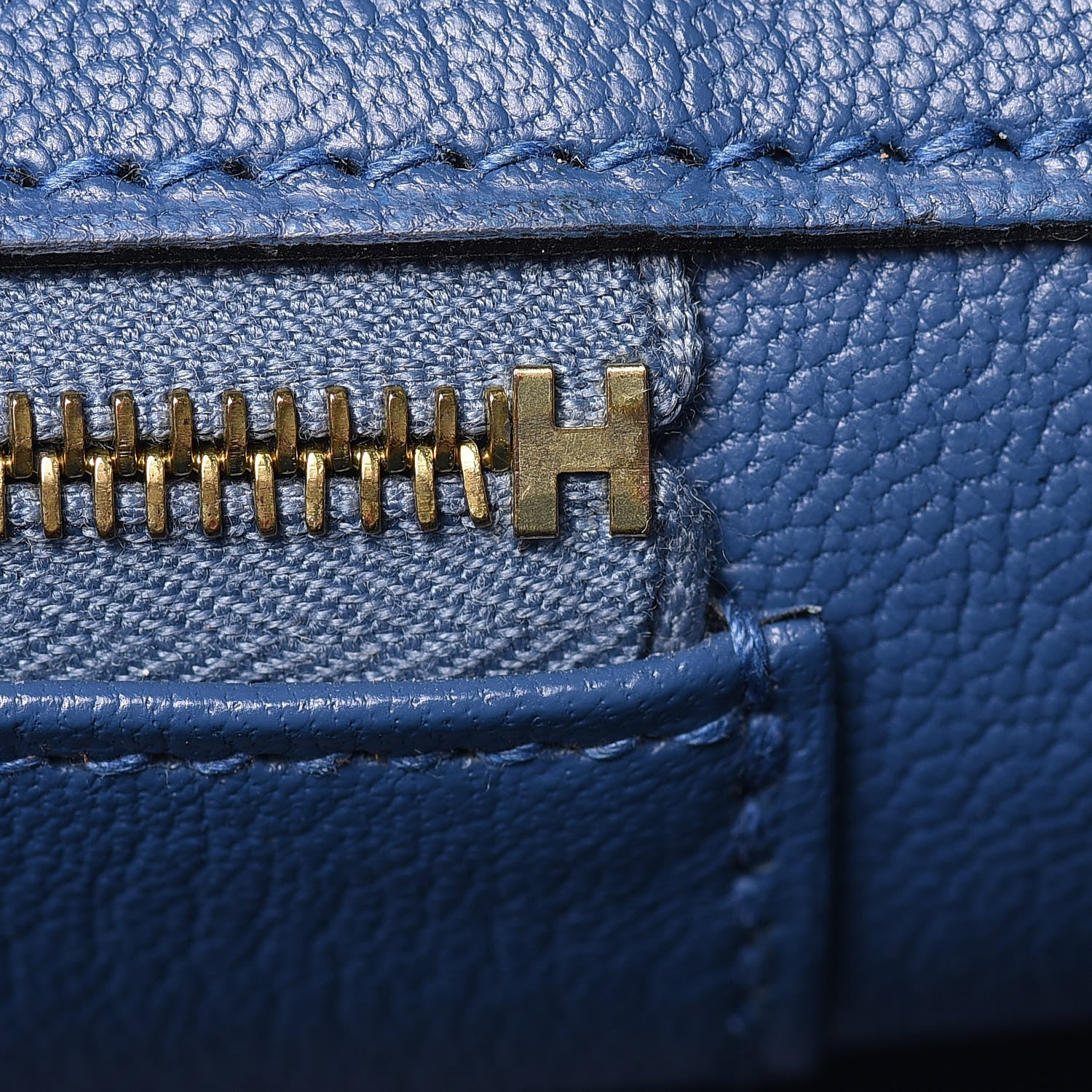 Hermes Epsom Birkin 35 Bleu Agate 10 of 34