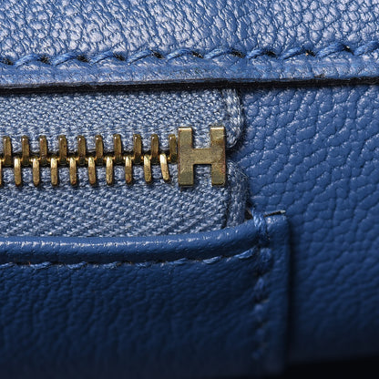 Hermes Epsom Birkin 35 Bleu Agate 10 of 34