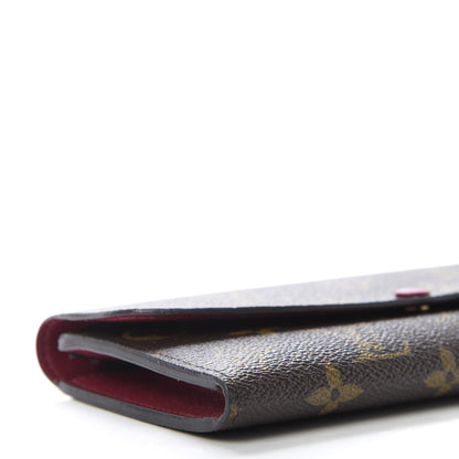 Louis Vuitton Monogram Emilie Wallet Fuchsia 6 of 9