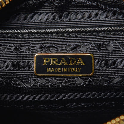 Prada Saffiano Small Camera Crossbody Bag Black 6 of 6