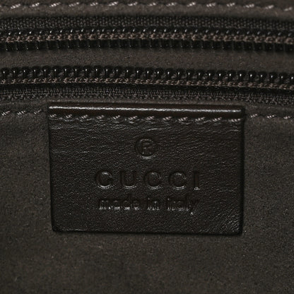 Gucci GG Supreme Monogram Medium Flat Messenger Bag Beige Brown 6 of 12