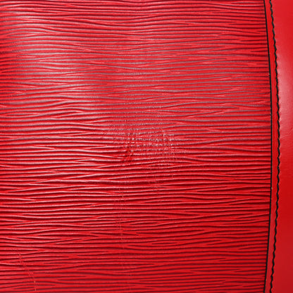 Louis Vuitton Epi Keepall 55 Castillan Red 13 of 16