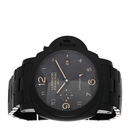 Panerai Titanium Ceramic 44mm Luminor Marina 1950 3 Days GMT Tuttonero Automatic Watch Black PAM00438 2 of 4