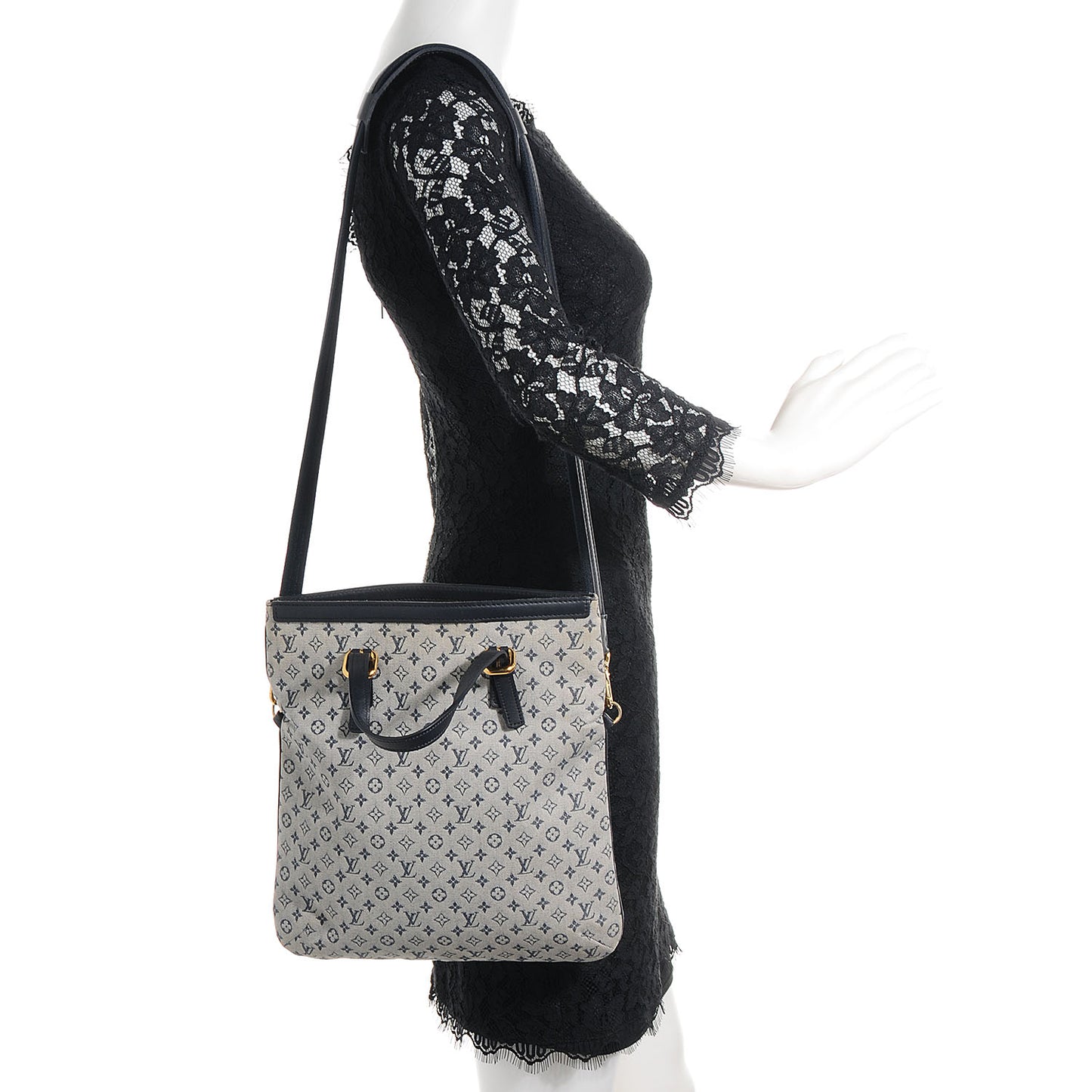 Mini Monogram Francoise Blue