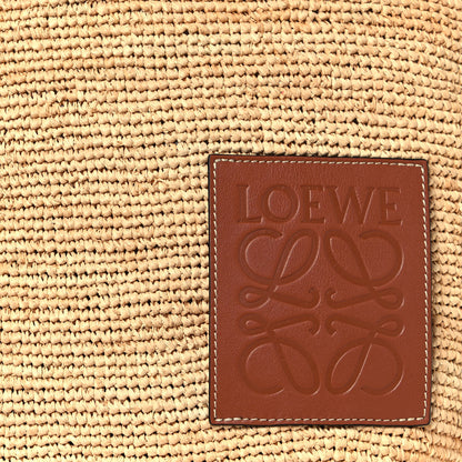 Loewe Raffia Paula's Ibiza Slit Tote Bag Natural Tan 6 of 11