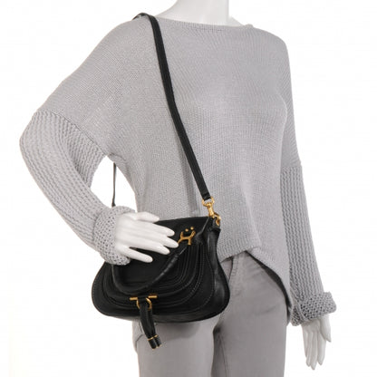 Chloe Calfskin Mini Marcie Satchel Black 2 of 9