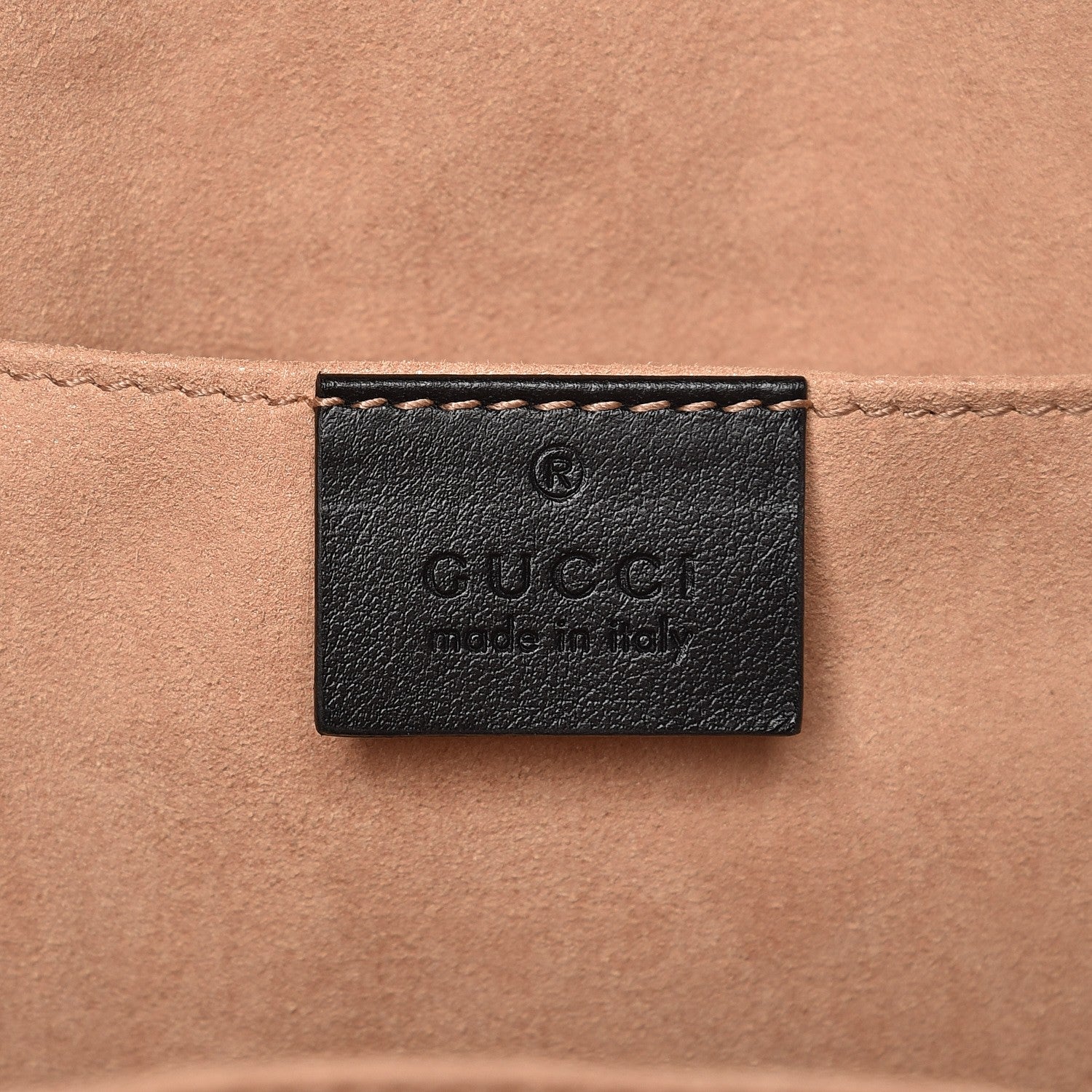 Gucci Calfskin Matelasse GG Marmont Backpack Black 6 of 7