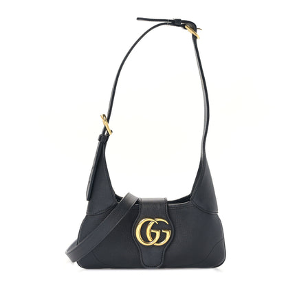 Gucci Goatskin Small GG Aphrodite Shoulder Bag Black 1 of 8