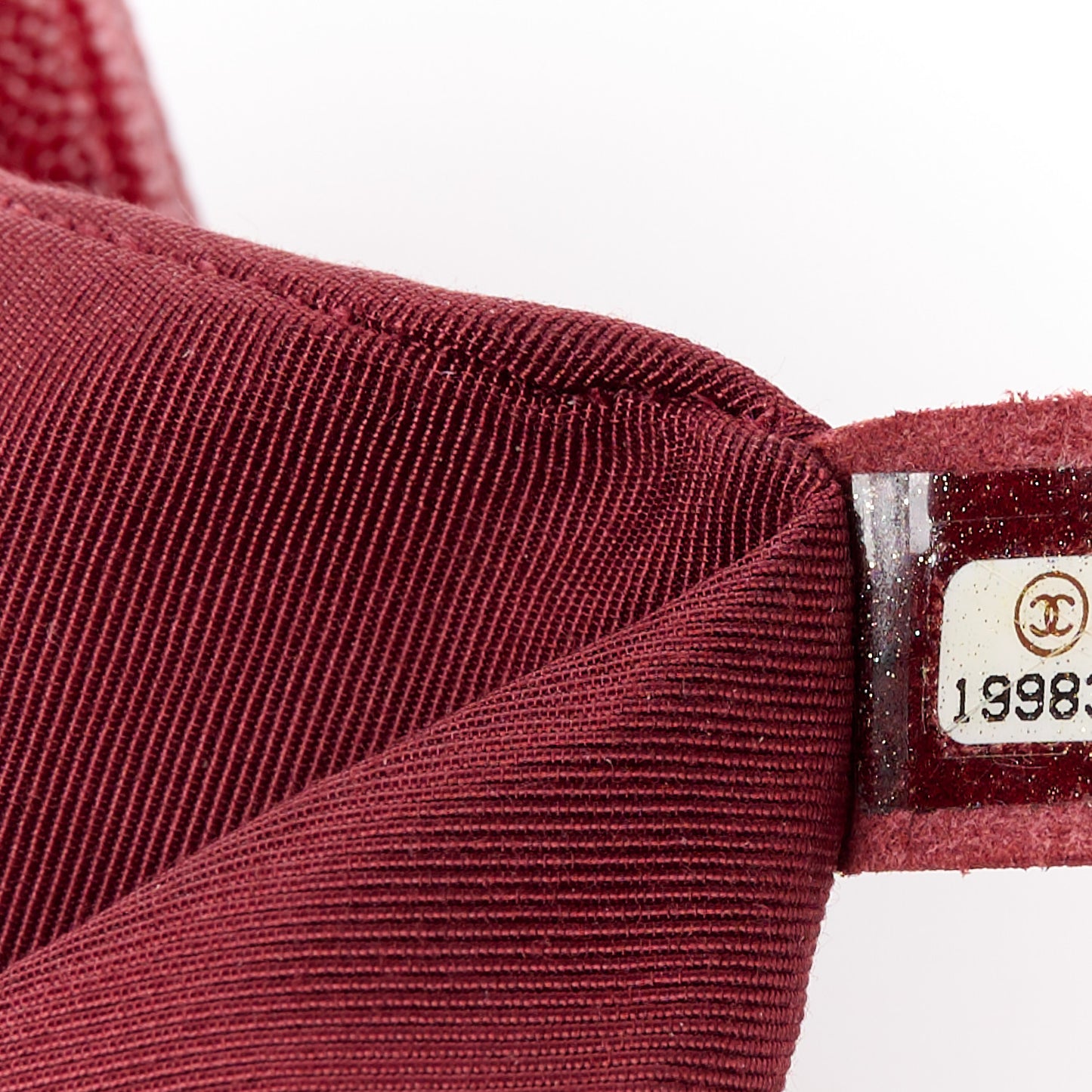 Caviar Quilted New Medium Boy Flap Dark Red
